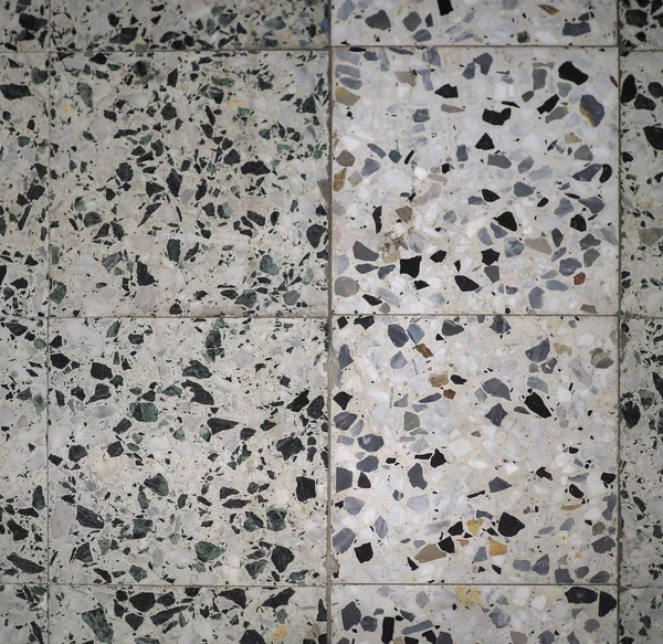 beyaz ve siyah mermer döşeme dokusu arkaplanı