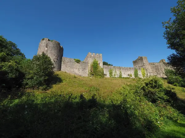 Castillo de Chepstow ruinas en Chepstow — Foto de Stock