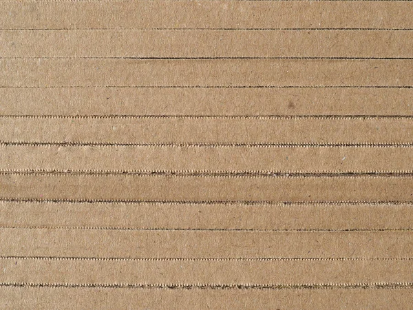 Brown corrugated cardboard texture background — Stock Photo, Image