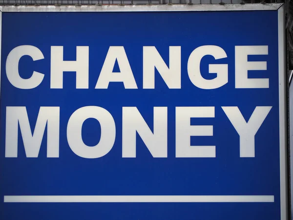 change money sign