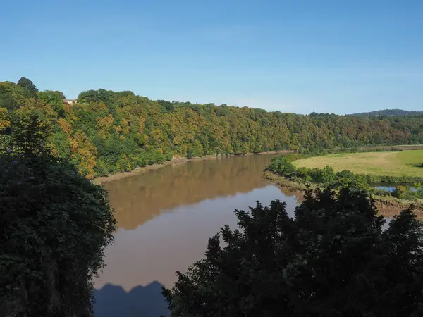 River Wye in Chepstow — Stock Photo, Image