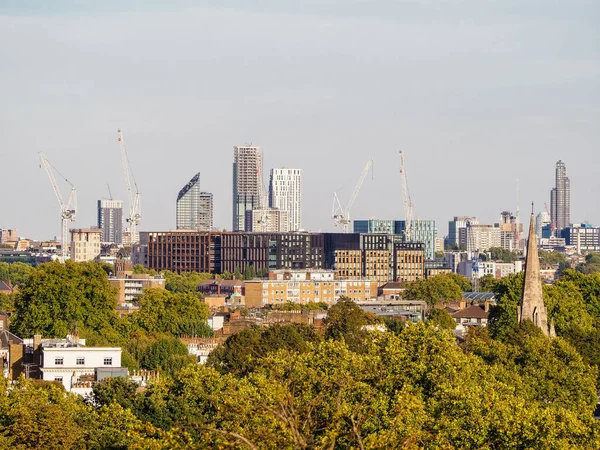 Pohled na londýnský panorama — Stock fotografie