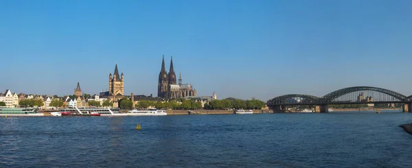 Blick auf die Kölner Innenstadt — Stockfoto