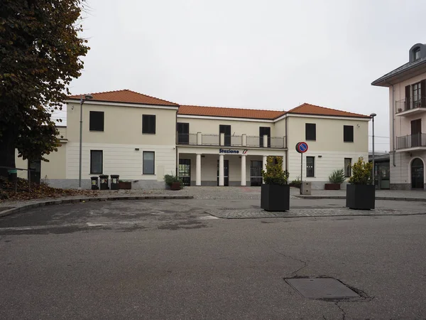 Settimo estación de tren en Settimo Torinese — Foto de Stock