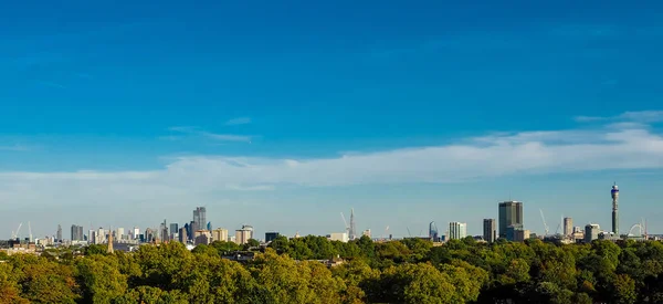 Pohled na londýnský panorama — Stock fotografie