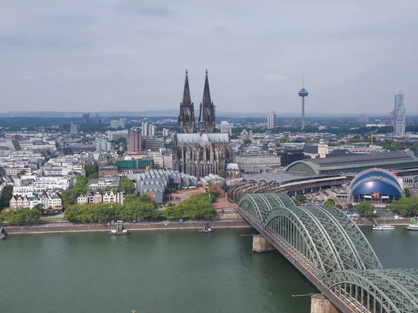 Aerial view of Koeln — Stock Photo, Image