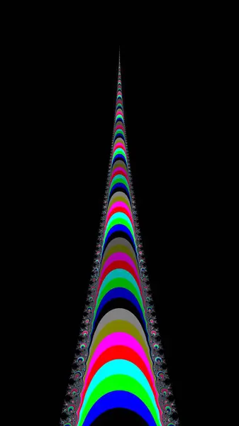 Colour fractal background — Stock Photo, Image