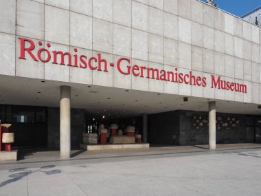 Koeln 'deki Roemisch Germanisches (Roma Almancası) müzesi