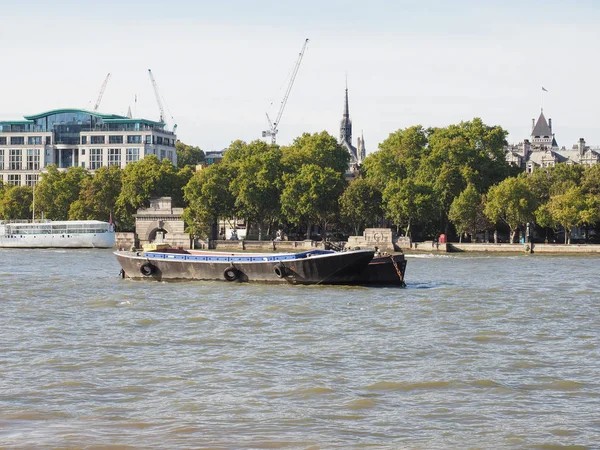 Floden Thames i London — Stockfoto