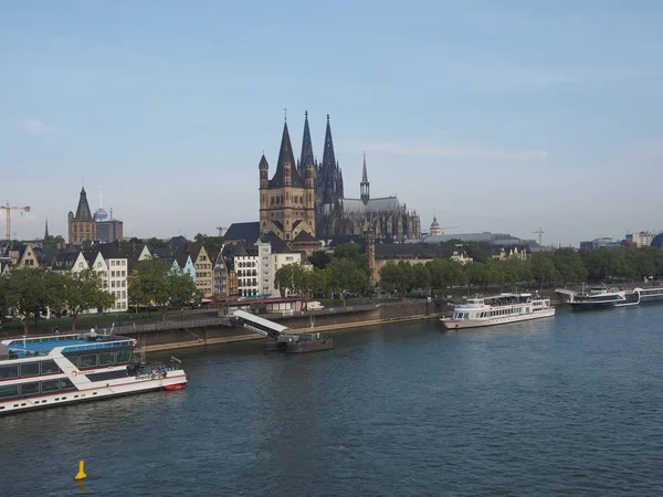 Köln şehir görünümünü — Stok fotoğraf
