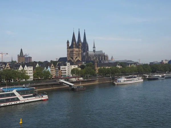 Vista da cidade de Koeln — Fotografia de Stock