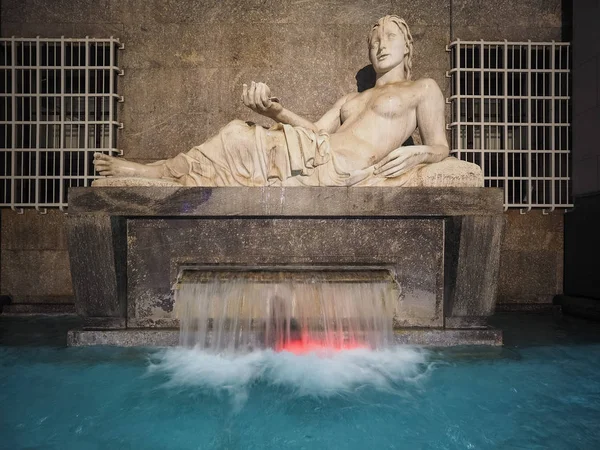 Dora fountain in Turin — Stock Photo, Image