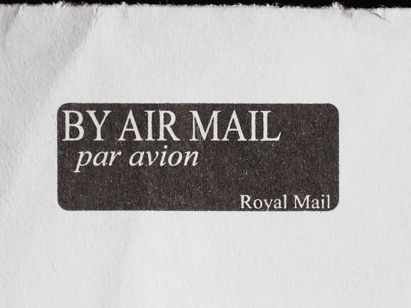 LONDON - DEC 2019: Royal Mail sign — 스톡 사진