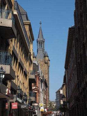 Turm der Alte Pfalzanlage (Eski Palatinate Kulesi) Aachen'de