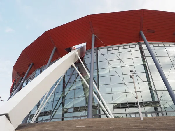 Koelnmesse (Beurs van Keulen) in Koeln — Stockfoto