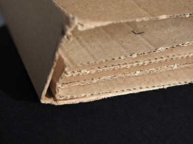 kahverengi karton kutu