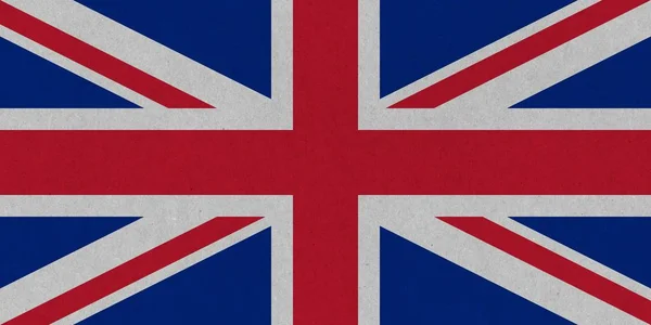 Britse vlag van Verenigd Koninkrijk — Stockfoto