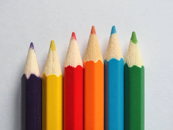 Кольоровий олівець крейда — стокове фото