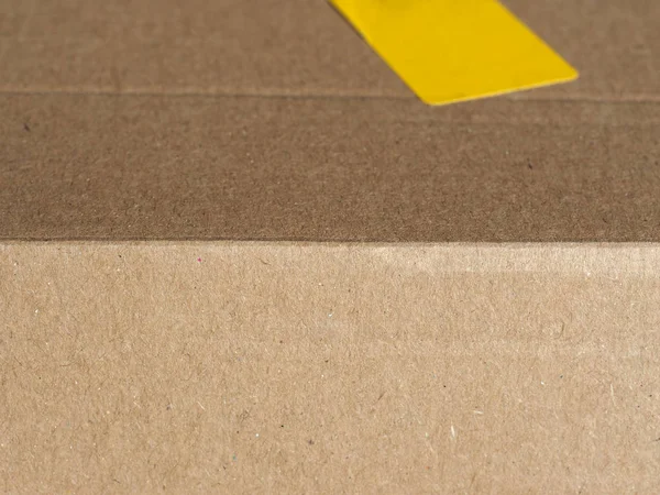 Brown cardboard box — Stock Photo, Image