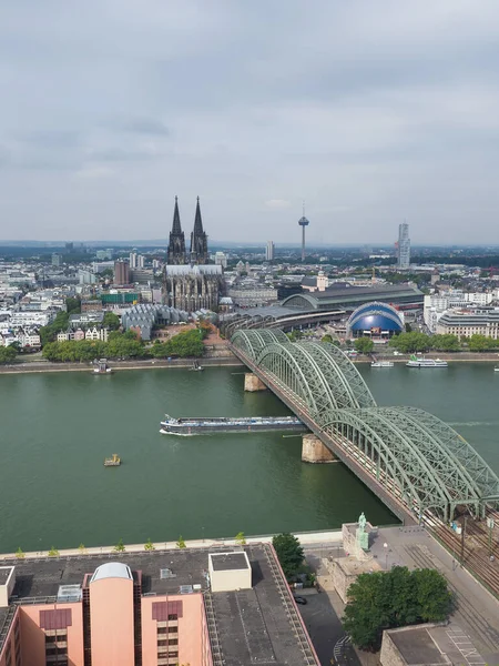 Luftaufnahme von Köln — Stockfoto
