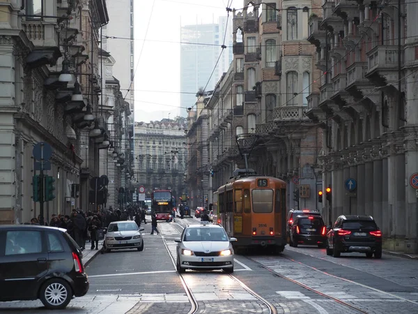 Turin centro da cidade — Fotografia de Stock