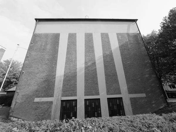 Święty Pankratius w Koeln, czarno-biały — Zdjęcie stockowe