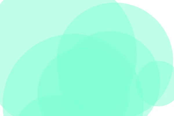 Абстрактні зелені кола ілюстрація фону — стокове фото