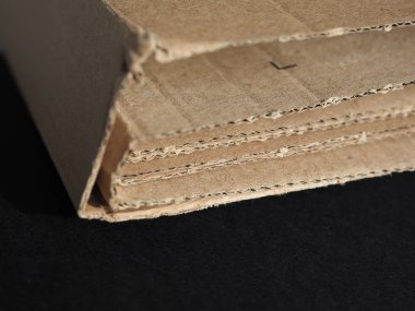 kahverengi karton kutu