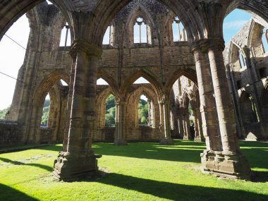 Tintern Manastırı (Abaty Tyndyrn) Tintern içinde