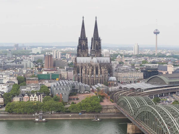 Luftaufnahme von Köln — Stockfoto