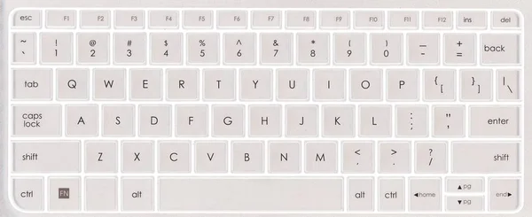 Standard american keyboard — Stock Photo, Image