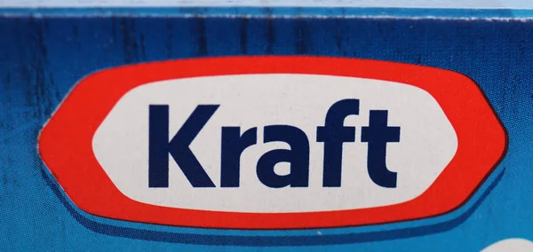 CHICAGO - DEC 2019: Kraft sign on mayonnaise packet — Stock Photo, Image