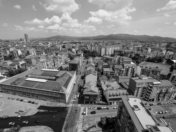 Veduta aerea di Torino, in bianco e nero — Foto Stock