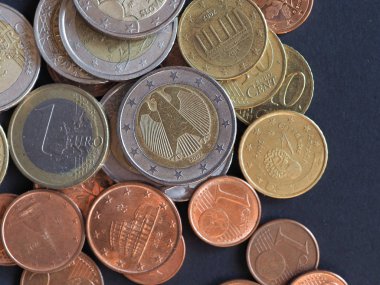 Euro sikkeleri, Avrupa Birliği siyah üzerine