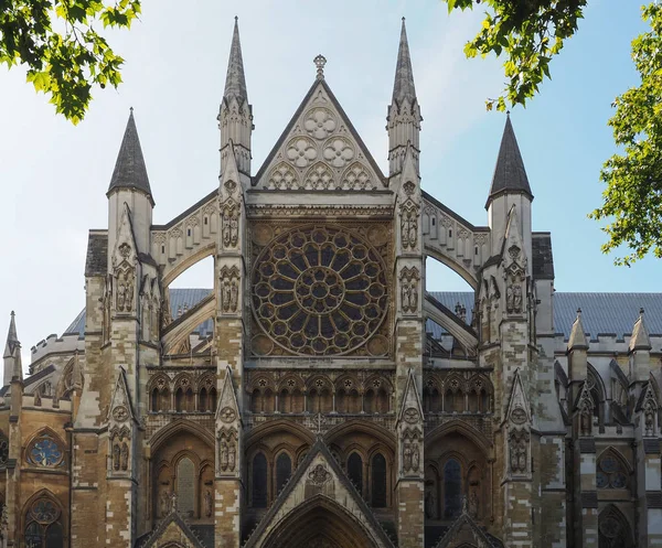 Kerk van de abdij van Westminster in Londen — Stockfoto