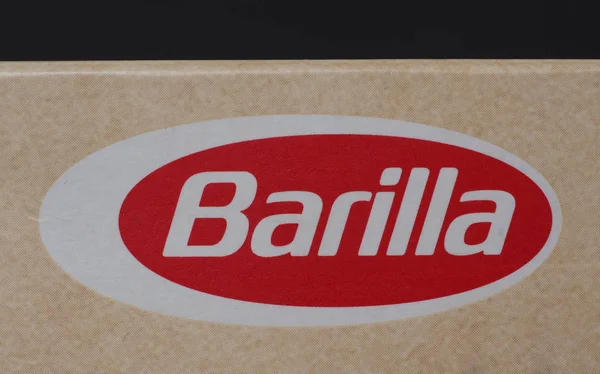 Parma - Jan 2020: Barilla işareti