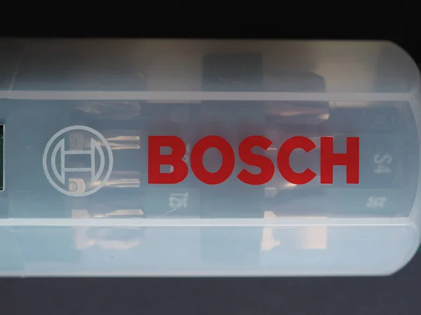 Stuttgart - Ocak 2020 Bosch işareti — Stok fotoğraf