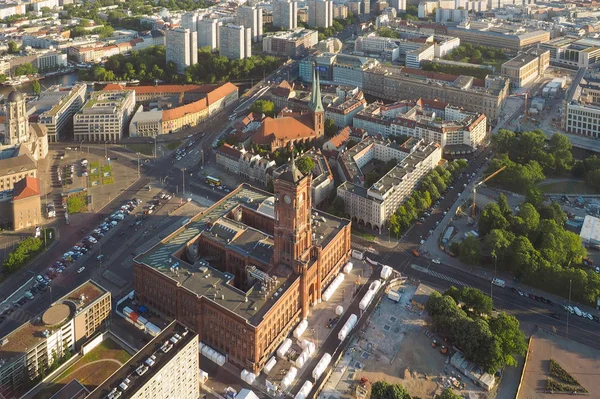 Aerial view of Berlin — Stock Photo, Image