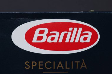 Parma - Jan 2020: Barilla işareti