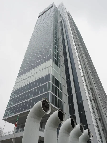 トリノの Intesa サン ・ パオロ超高層ビル — ストック写真