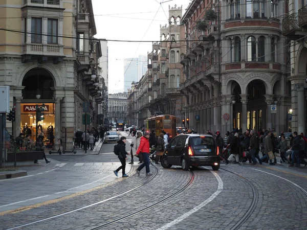 Turin şehir merkezi — Stok fotoğraf