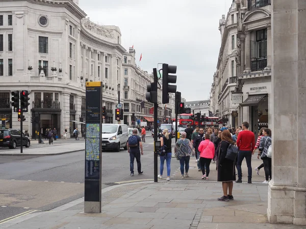 Regent street à Londres — Photo