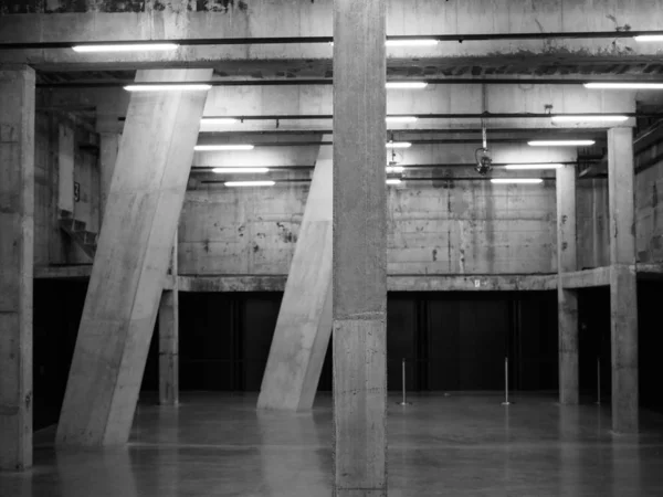 Tate Modern em Londres, preto e branco — Fotografia de Stock