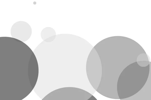 Abstracte grijze cirkels afbeelding achtergrond — Stockfoto