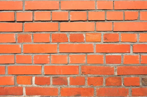 Kırmızı tuğla duvar dokusu arkaplanı — Stok fotoğraf