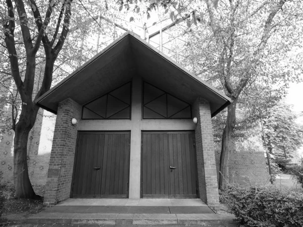 San Pankratius en Koeln, blanco y negro — Foto de Stock