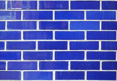 mavi tuğla duvar arkaplanı