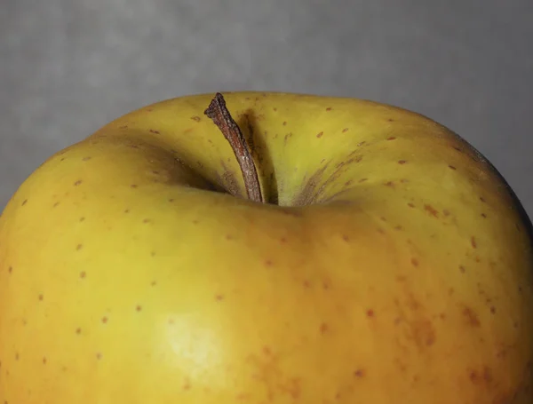 Žluté jablečné ovoce potravin — Stock fotografie