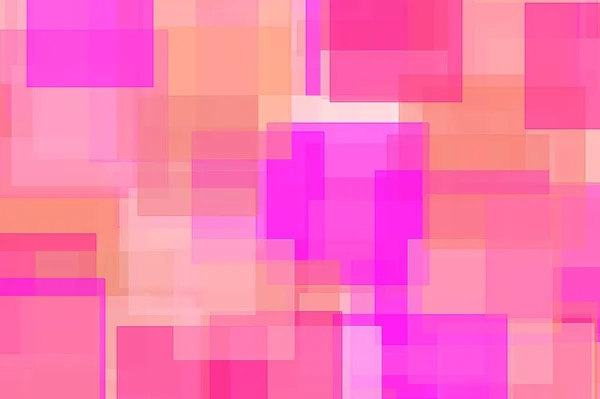 Abstract pink squares illustration background — Stock Photo, Image