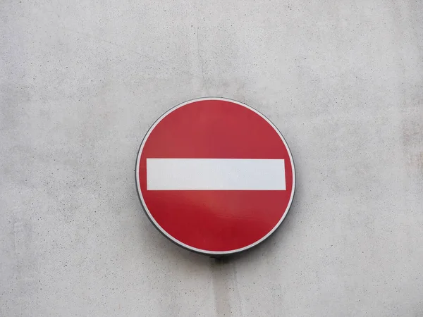 No entry sign — Stock Photo, Image